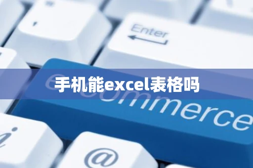 手机能excel表格吗