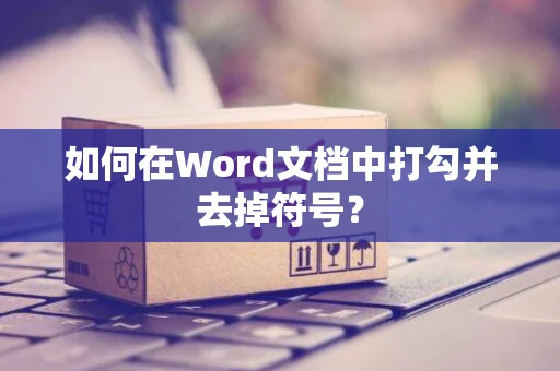 如何在Word文档中打勾并去掉符号？