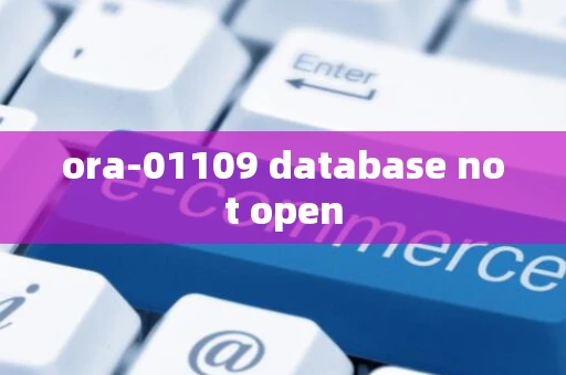 ora-01109 database not open