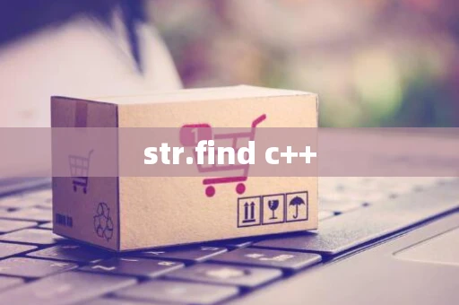 str.find c++