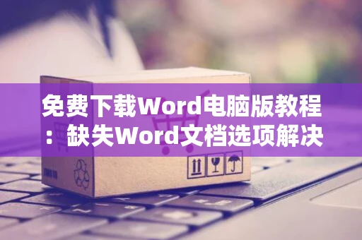 免费下载Word电脑版教程：缺失Word文档选项解决方法指南（2024版）