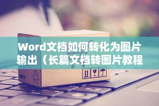 Word文档如何转化为图片输出（长篇文档转图片教程）2024版