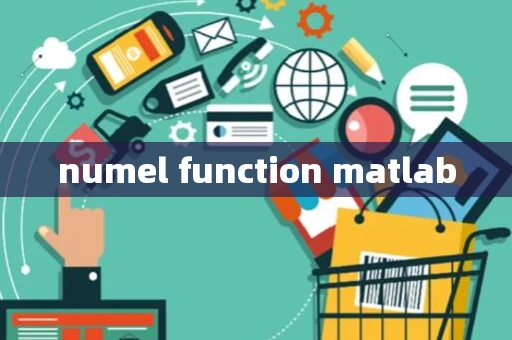 numel function matlab