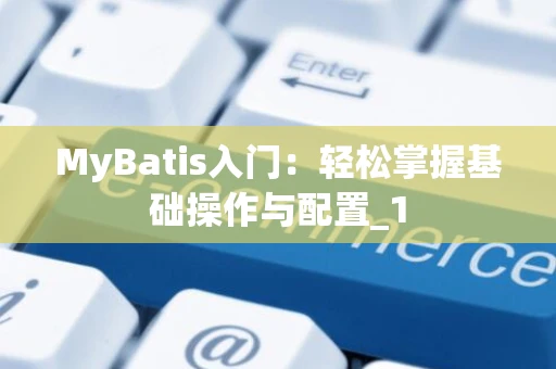 MyBatis入门：轻松掌握基础操作与配置_1