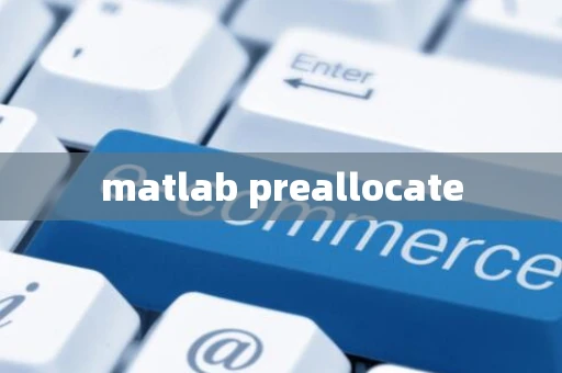 matlab preallocate