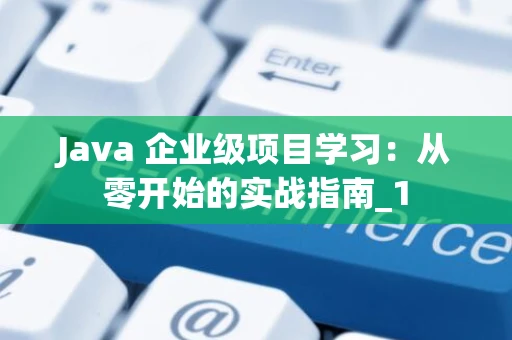 Java 企业级项目学习：从零开始的实战指南_1