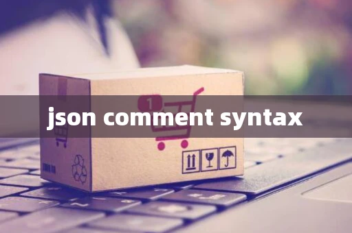 json comment syntax