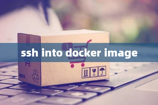 ssh into docker image