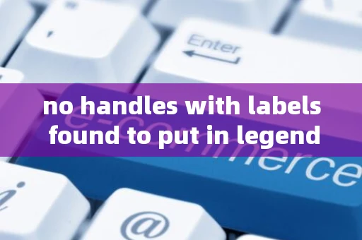 no handles with labels found to put in legend.