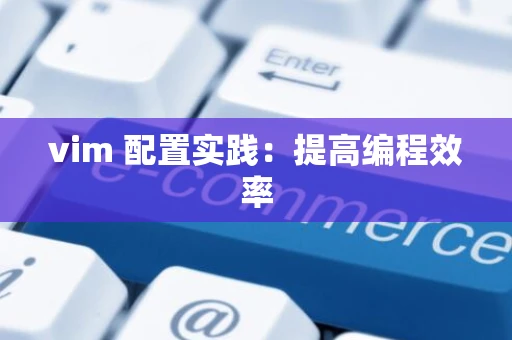 vim 配置实践：提高编程效率