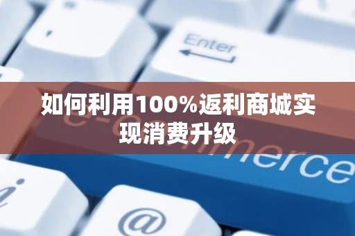 如何利用100%返利商城实现消费升级