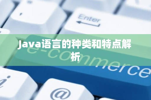 Java语言的种类和特点解析